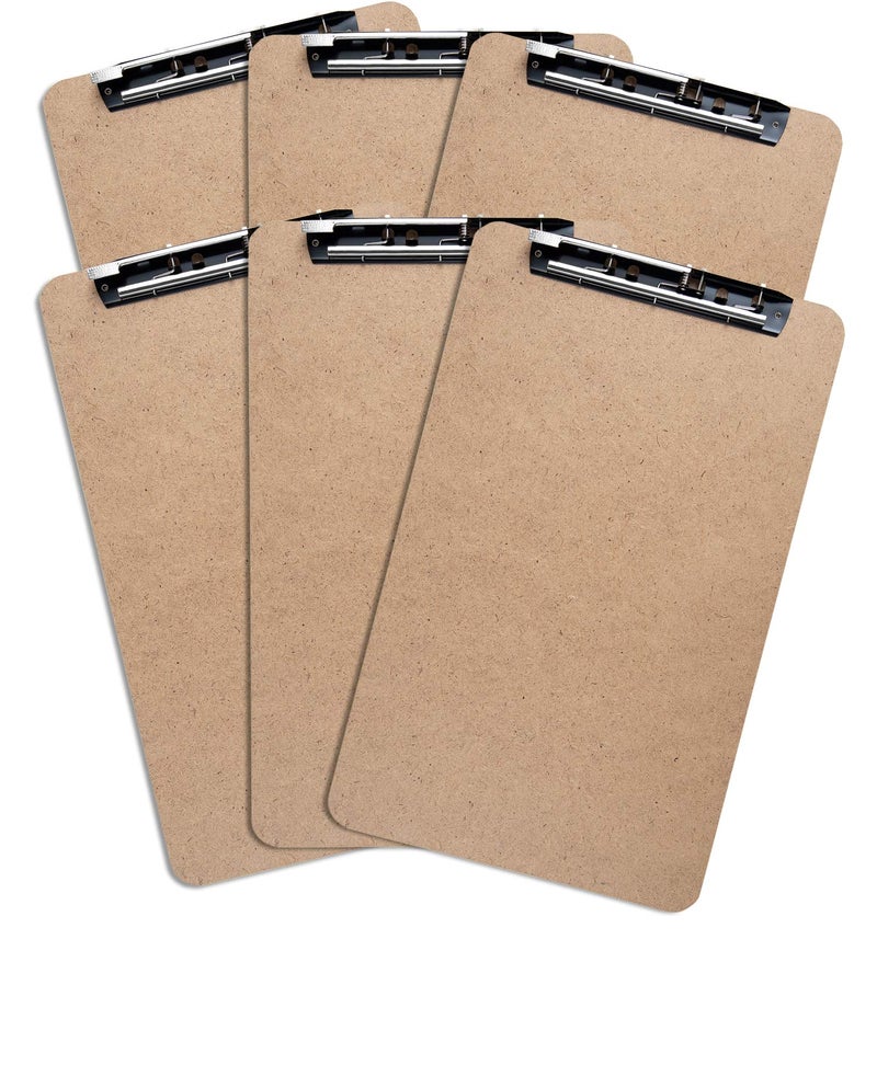 Office Solutions Direct Extra Large Clipboard Set (6pc) - Larger Than 11x17 - Vertical or Landscape - Fits 11 x 17 Tabloid Paper (Board 11.6"x19.5" - 2 Inches Longer Than Legal Size) - Image 1